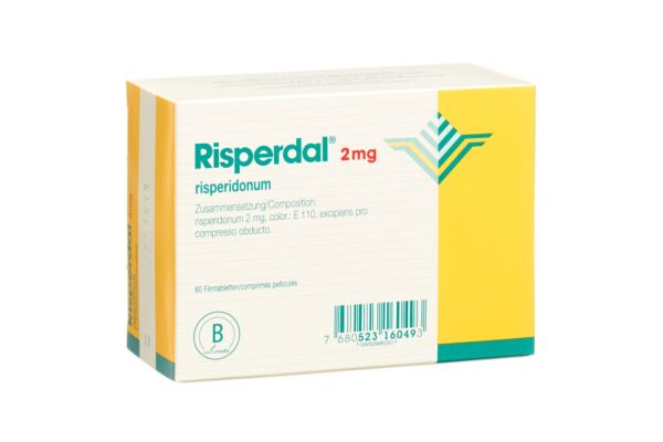 Risperdal Filmtabl 2 mg 60 Stk