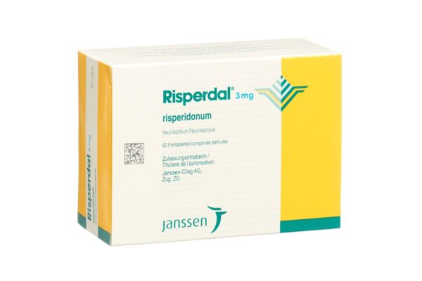 Risperdal Filmtabl 3 mg 60 Stk