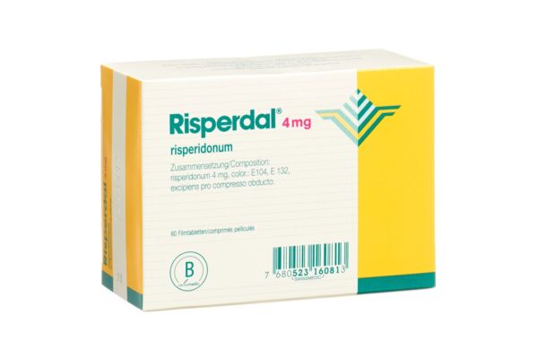 Risperdal Filmtabl 4 mg 60 Stk
