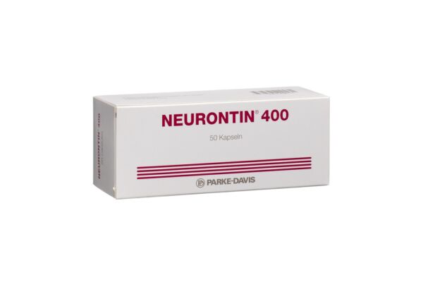 Neurontin caps 400 mg 50 pce