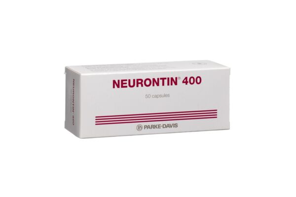 Neurontin caps 400 mg 50 pce
