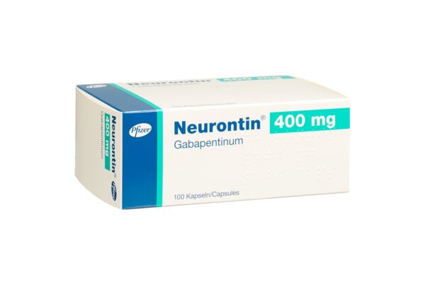 Neurontin caps 400 mg 100 pce