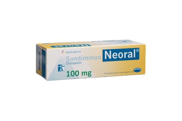 Sandimmun Neoral caps 100 mg 50 pce