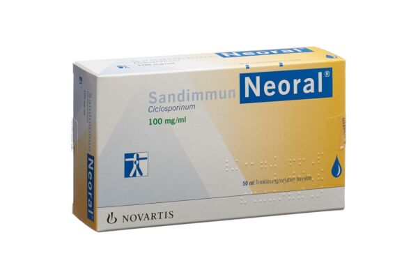Sandimmun Neoral sol buv 100 mg/ml 50 ml