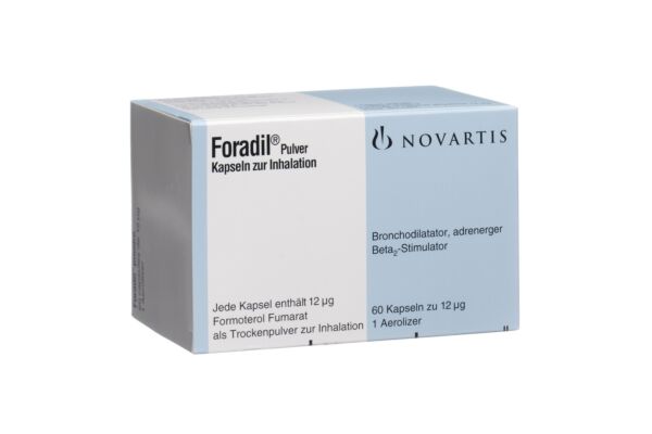 Foradil poudre caps inh 12 mcg 60 pce
