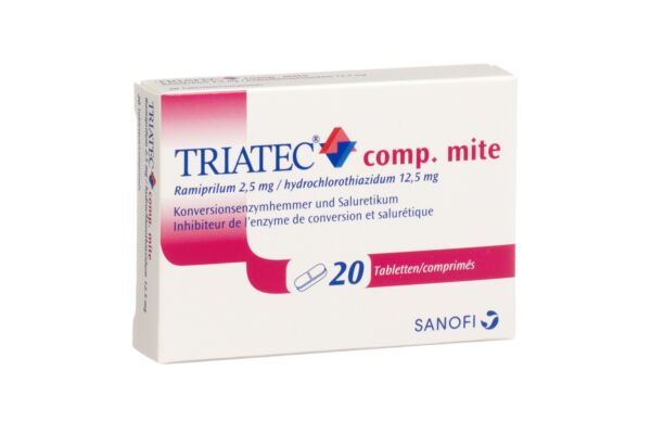 Triatec comp. mite Tabl 2.5/12.5 mg 20 Stk