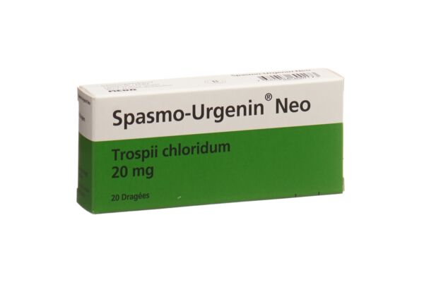 Spasmo-Urgénine Néo drag 20 pce