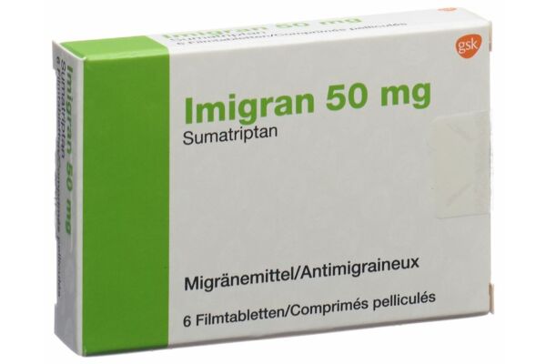 Imigran Filmtabl 50 mg 6 Stk