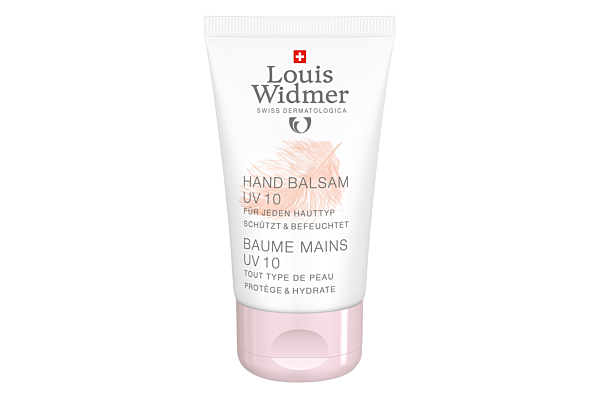 Louis Widmer baume mains UV10 parfumé 50 ml