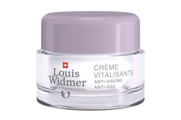 Louis Widmer crème vitalisante sans parfum 50 ml