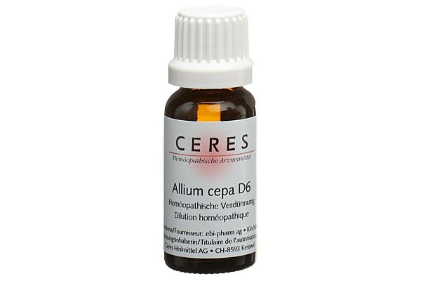 Ceres allium cepa 6 D dilution fl 20 ml