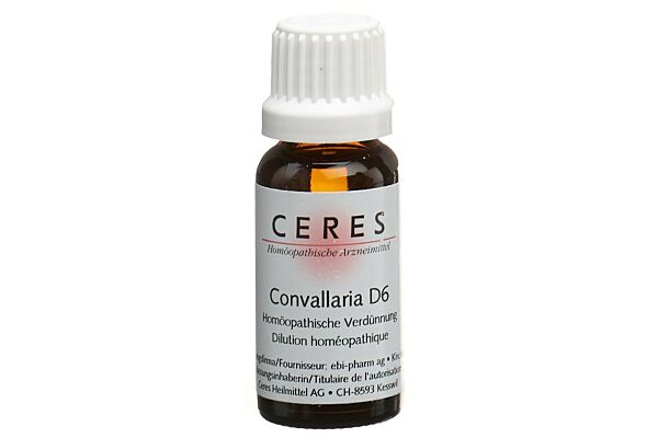 Ceres convallaria 6 D dilution fl 20 ml