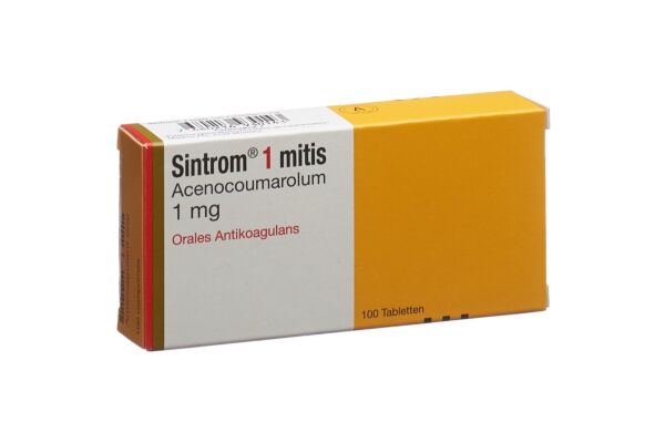 Sintrom 1 mitis cpr 1 mg 100 pce