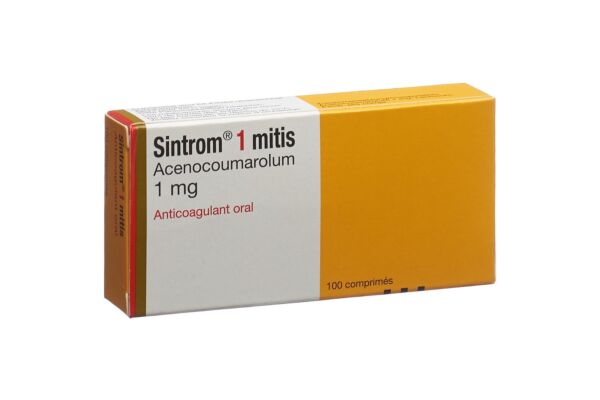 Sintrom 1 mitis cpr 1 mg 100 pce