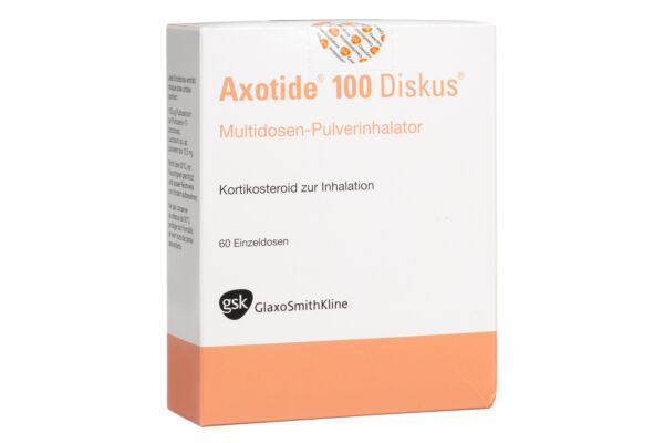 Axotide Diskus Multidosen 100 mcg 60 Dos