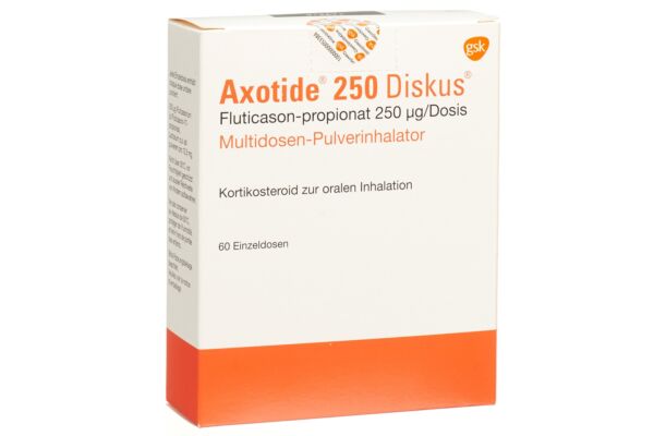 Axotide Diskus multidose 250 mcg 60 dos