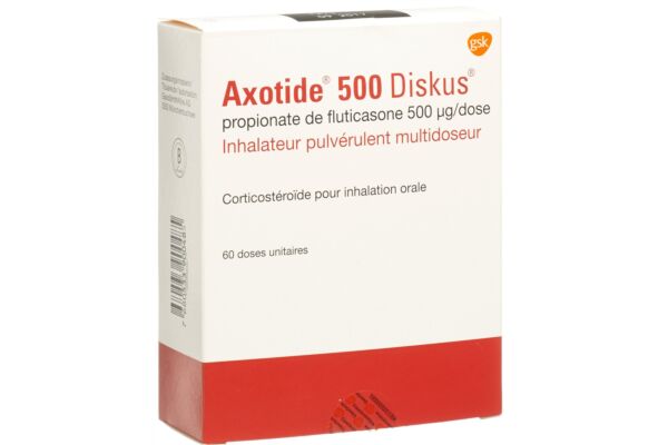 Axotide Diskus multidose 500 mcg 60 dos