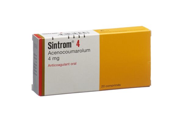 Sintrom 4 Tabl 4 mg 20 Stk
