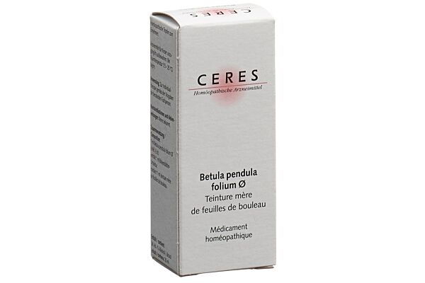 Ceres Betula pendula folium teint mère fl 20 ml