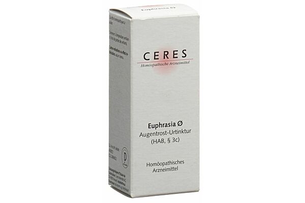 Ceres Euphrasia Urtinkt Fl 20 ml