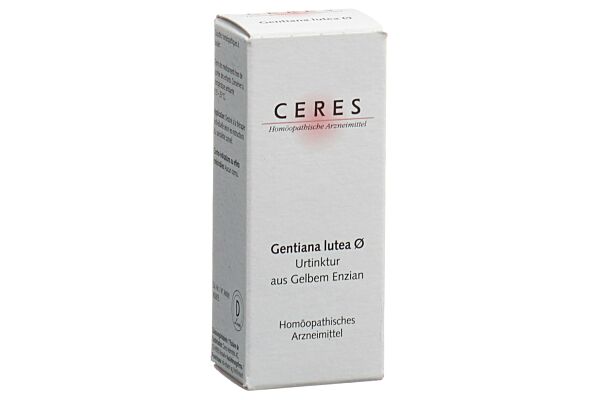 Ceres gentiana lutea teint mère fl 20 ml