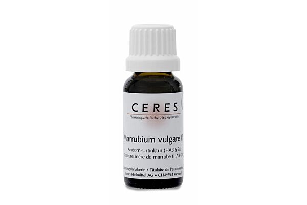 Ceres Marrubium vulgare Urtinkt Fl 20 ml