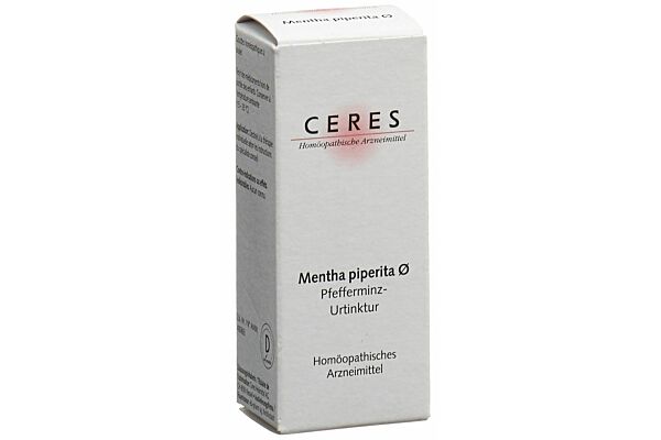 Ceres Mentha piperita Urtinkt Fl 20 ml