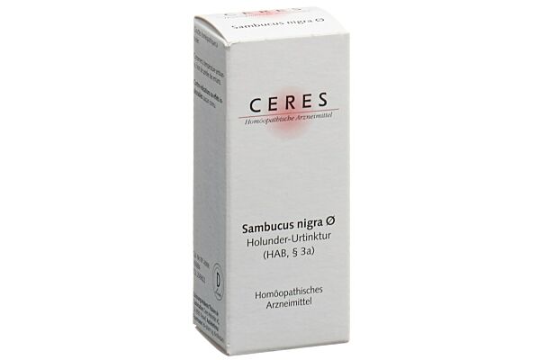 Ceres Sambucus nigra Urtinkt Fl 20 ml