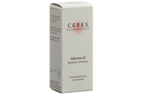 Ceres Valeriana Urtinkt Fl 20 ml