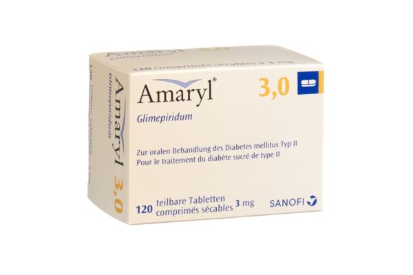 Amaryl cpr 3 mg 120 pce