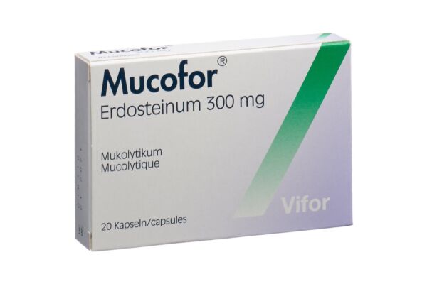Mucofor Kaps 300 mg 20 Stk