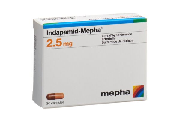 Indapamid-Mepha Kaps 2.5 mg 30 Stk