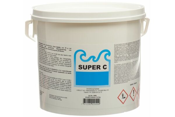 Super C comprimés superchlorage 70g 72 pce