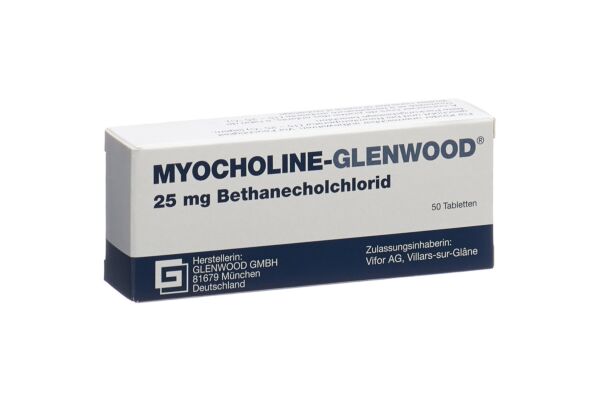 Myocholine-Glenwood Tabl 25 mg 50 Stk