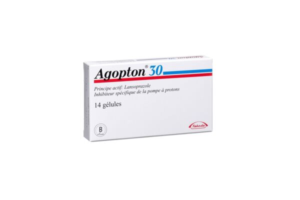 Agopton caps 30 mg 14 pce
