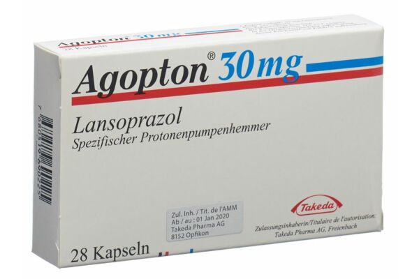 Agopton caps 30 mg 28 pce