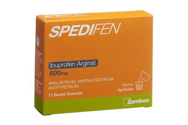 Spedifen gran 600 mg sach 12 pce