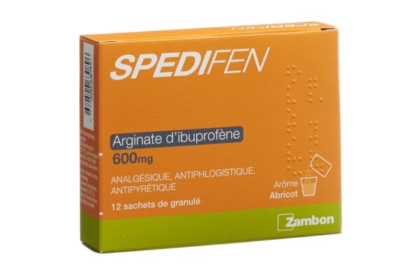 Spedifen gran 600 mg sach 12 pce