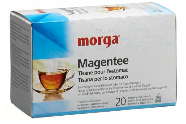 Morga tisane pour l'estomac avec pelliante sach 20 pce