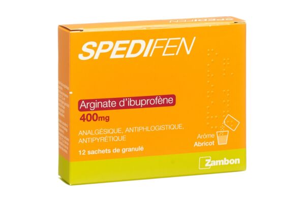 Spedifen gran 400 mg sach 12 pce