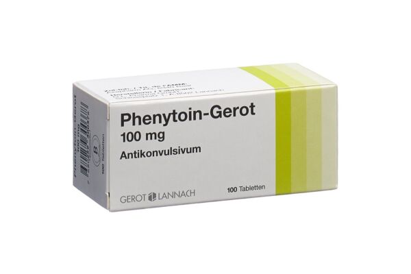 Phenytoin Gerot Tabl 100 mg 100 Stk