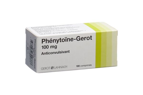 Phénytoïne Gerot cpr 100 mg 100 pce