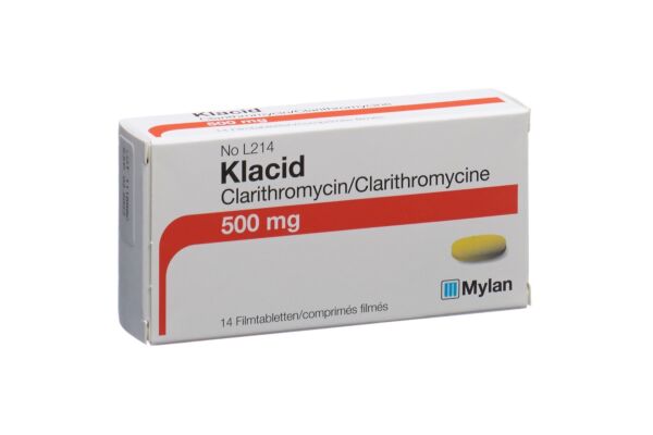 Klacid Filmtabl 500 mg 14 Stk