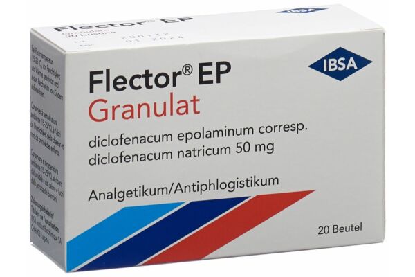 Flector EP Gran 50 mg Btl 20 Stk