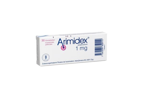Arimidex Filmtabl 1 mg 30 Stk
