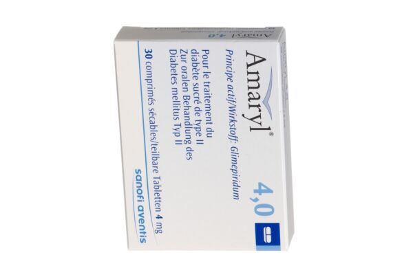 Amaryl Tabl 4 mg 30 Stk
