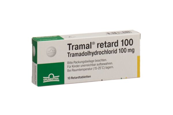 Tramal retard cpr ret 100 mg 10 pce