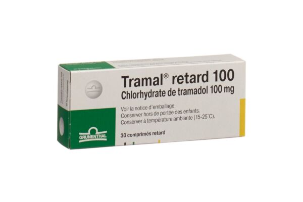 Tramal retard Ret Tabl 100 mg 30 Stk