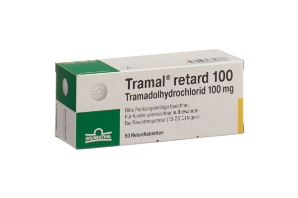 Tramal retard cpr ret 100 mg 50 pce