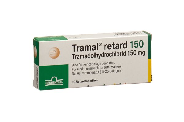 Tramal retard cpr ret 150 mg 10 pce